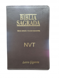 Biblia Nvt Letra Gigante Luxo Com Dicionario e Concordancia e Indice