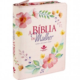 Biblia Da Mulher Media Impressa Ziper Rc