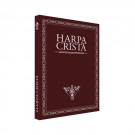 Harpa Crist pequena Popular Marrom brochura