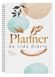 Planner da Vida Di�ria Marrom