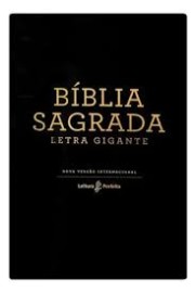 B�blia NVI - Leitura Perfeita - Letra Gigante - Capa Luxo Preta