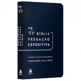 Biblia Pregao Expositiva Azul Hernandes Dias 