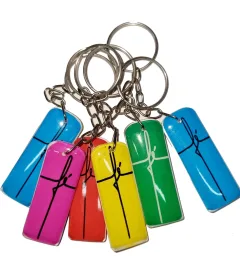 Chaveiro de Resina F� 12 Unidades