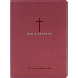 B�blia NAA Ultra Slim Luxo Rosa