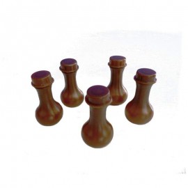 Botija Marrom"Moringa" Sem �leo de Un��o 7ML 100-UN