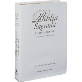 Biblia Letra Gigante Branca Ra