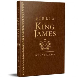 Bíblia King James RA Slim marrom