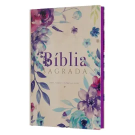 B�blia Capa - NVI - Jardim de Deus Com Plano Leitura
