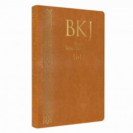B�blia King James Fiel 1611 Ultrafina Slim Capa Castanha