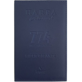 Harpa Luxo Grande - Letra Hiper Gigante Com 774 Hinos Azul