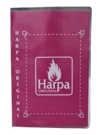 Harpa Original Pequena Letra Normal Capa Vinil Rosa