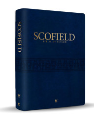 B�blia de Estudo Scofield - Azul luxo
