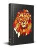 B�blia King James Atualizada Le�o Geom�trico Capa Dura