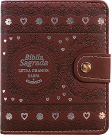 Biblia Carteira Pu Letra Grande Mod. 05 Bordo