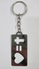 Chaveiro Metal Vasado 12 Unidades