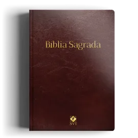 B�blia NVT Slim Marrom Luxo