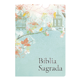 Biblia Nvi Capa Especial 2 cores  A vida  bela Capa Dura