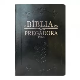 Bblia Da Pregadora Fiel RC Nobre Luxo  Preta