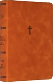 Biblia Nvi - Bible Journaling - Com Espaco Para Anotacoes - Capa Luxo Marrom
