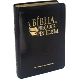 Biblia Do Pregador Pentecostal M�dia Preta Com Indice