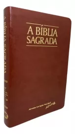 Bblia ACF Letra Gigante Luxo Caramelo