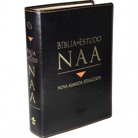 Biblia De Estudo Nova Almeida Atualizada Naa  Preta