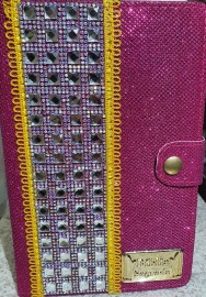 Biblia Pedraria Tijolinho Letra Grande Com Harpa Pink