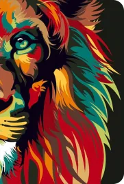 B�blia Nvt Lion Color Nature Capa Dura