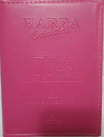 Harpa media almofadada c. 774 hino letra gigante pink
