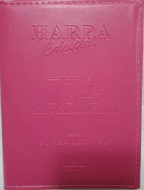 Harpa media almofadada c. 774 hino letra gigante pink