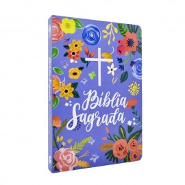 B�blia Sagrada NVT Capa Dura C�u Azul
