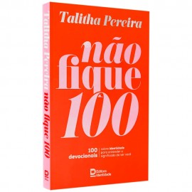 Devocional No Fique 100 Talitha Pereira  Capa Brochura
