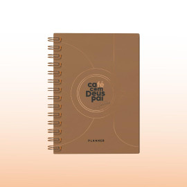 Planner Caf� com Deus Pai: 2025