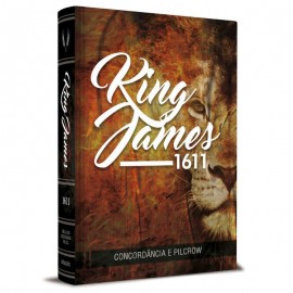 King James 1611 Com Concordancia Semi Luxo Leao