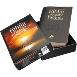Biblia Do Pregador Pentecostal Preta Com Indice