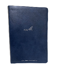 Bíblia De Estudo MacArthur Capa Luxo Azul