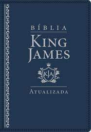 Bblia King James Slim RA Azul luxo