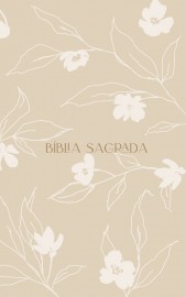 The Purpose Book: B�blia Sagrada, A21, Capa dura com tecido, Flores
