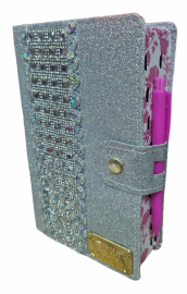 B�blia hiper gigante c. harpa Pedraria prata Flores cpp