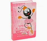 B�blia Explicada para Crian�as Smilinguido NTLH Capa Dura ilustrada, bailarina