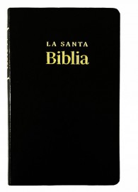 B�blia Espanhol com Referencia & Mapas Reina Valera Luxo Preta