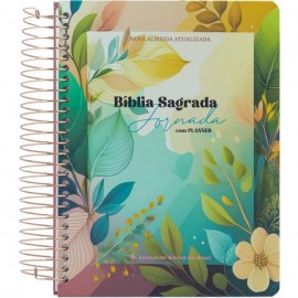 B�blia Jornada � Edi��o com Planner Espiral NAA Outono