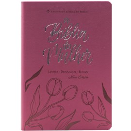 B�blia da Mulher NAA Nova Edi��o Grande PInk
