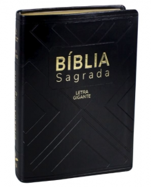 Biblia NAA Letra Gigante Com �ndice Preta