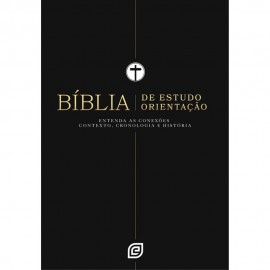 B�blia De Estudo Orienta��o -  Preta Nvi 2001 Com Indice