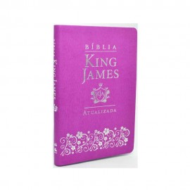 Biblia King James Slim Luxo Lilas