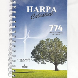 Harpa 774 Espiral Grande - Letra Hiper Gigante Fe Arvore