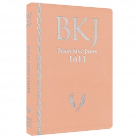 Bblia King James 1611 Ultra fina Ampliada Rose