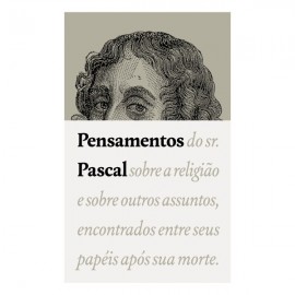 Livro Pensamentos Blaise Pascal Capa Dura