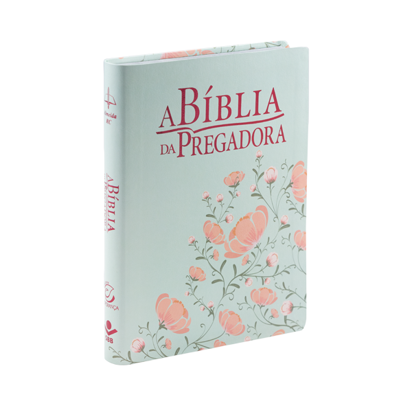 A Biblia da pregadora grande - em inglês - Capa Flor luxo